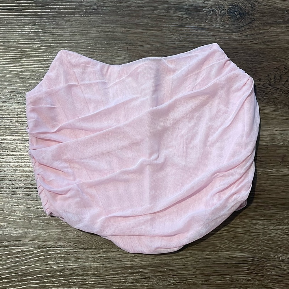 Pink corset